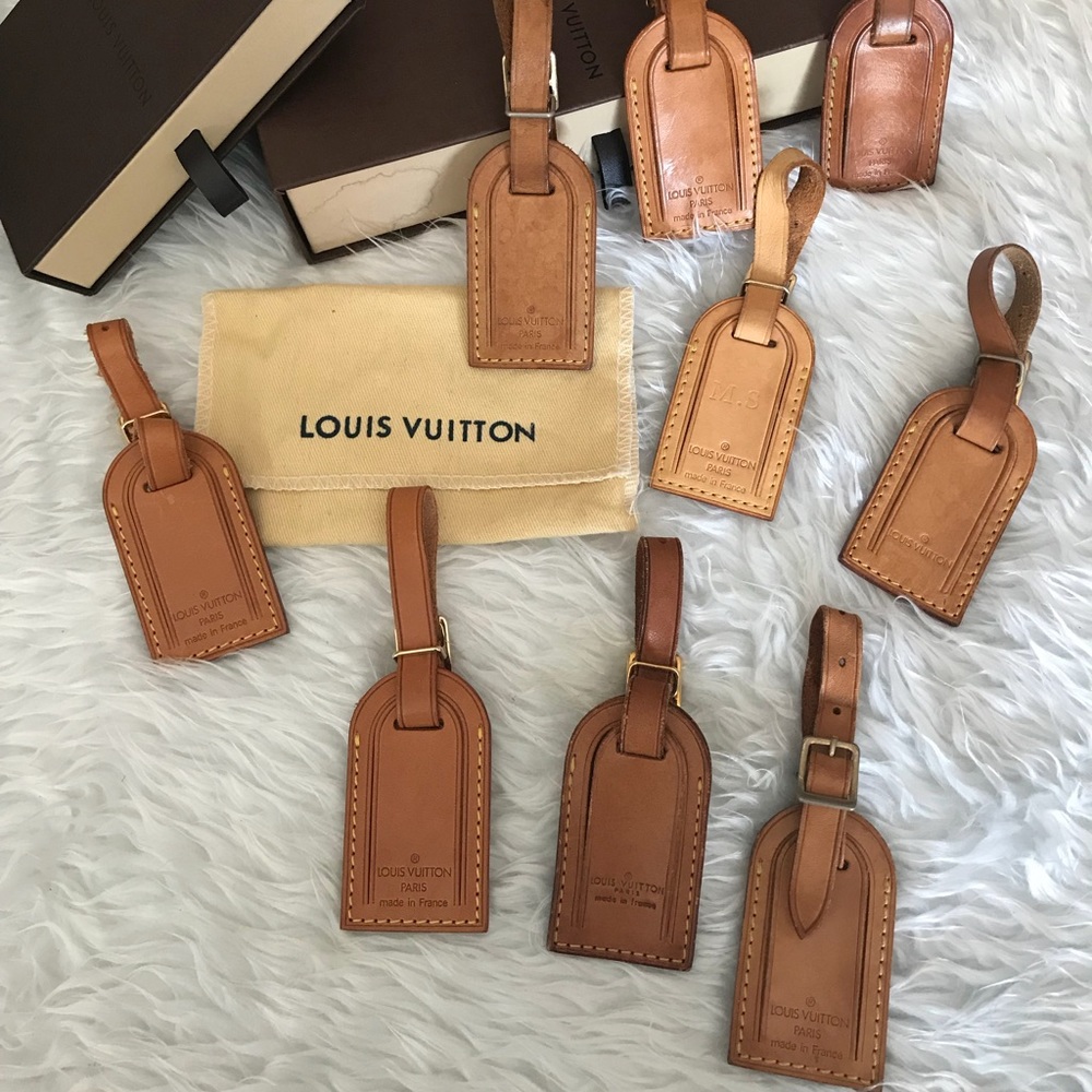 Authentic luggage tags..